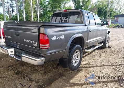 2003 Dodge Dakota Slt из США, поврежденный, VIN 1D7HG48N43S314433